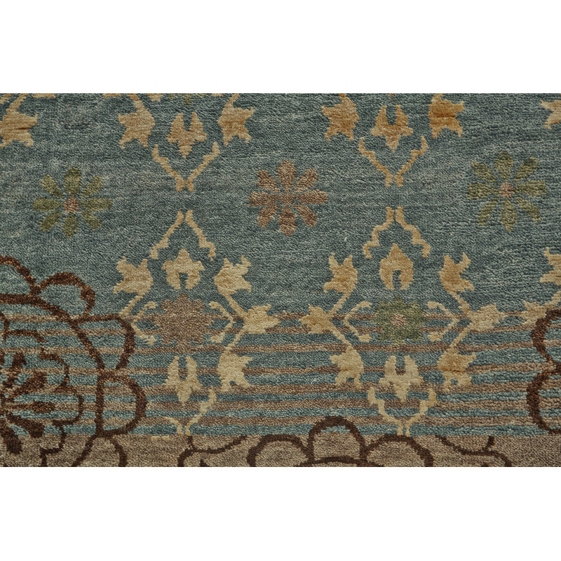 Qing Patchwork Area Rug, Rectangle 7'9" x 9'9"