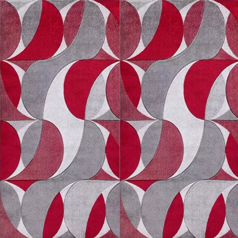 Abdul-Samad Abstract 203.2cm X 381cm Area Rug