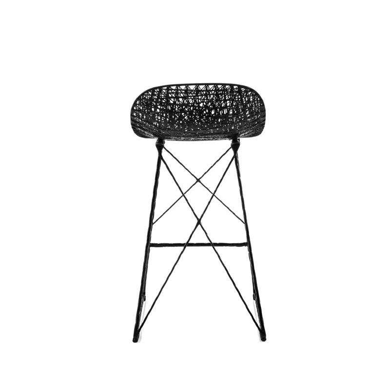 Carbon Outdoor Stool, Low
