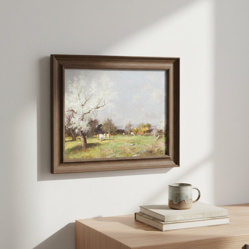 "Meadow in Spring" by Adolf Kaufmann