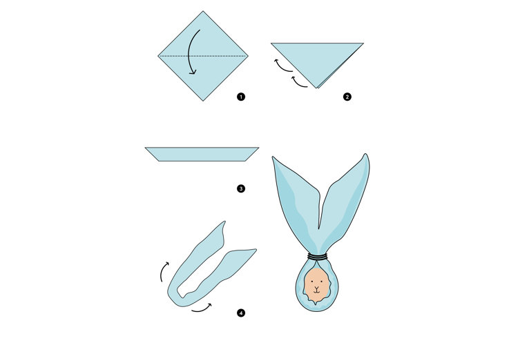 Easy Napkin Folding Ideas