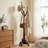 Janiya 8-Hook Solid Wood Freestanding Coat Rack -1854738706
