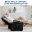 Fauteuil inclinable électrique surdimensionné de 66 cm (26 pouces) avec télécommande et mémoire de position, canapé Lazy Boy en velours côtelé-136635935-136635930
