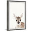Reproduction d’art graphique sur papier « deer close-up »-1689255349