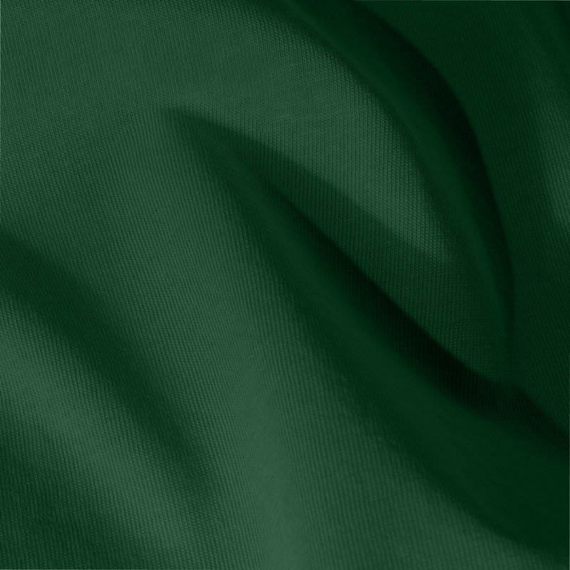 Drap-housse - Coton - Jersey, Drap-housse pour lit simple TG, Forest Green