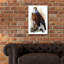 Art mural en verre épique «The Bald Eagle» par Kajenna Art, 16 po x 24 po-118050398