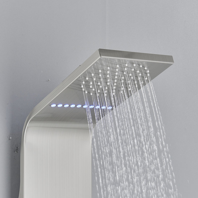 50.78'' Shower Panel with Fixed Shower Head