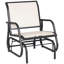 Fauteuil coulissant confortable en acier