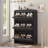  Shoe Cabinet with 3 Flip Drawers, Wooden Shoe Cabinet with Adjustable Shelf, Shoe Storage for Entryway, Hidden Shoe Cabinet for Hallway, Living Room, Black-1708437954