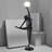 Black Glass fiber reinforced plastics + Glass Free form Floor Lamps-50725148