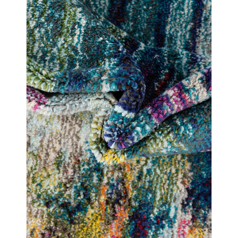 Tapis abstrait Hashimoto, Rectangulaire 8 pi x 10 pi