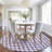 Machine Washable Indoor/Outdoor Xhevrie Purple Rug-623013242