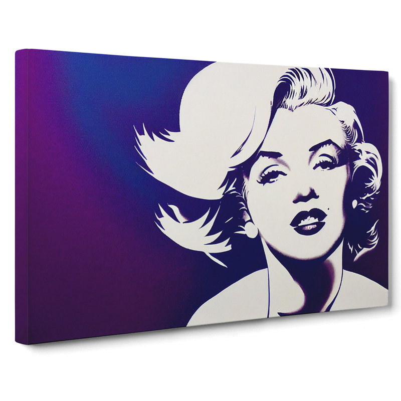 Beautiful Marilyn Monroe Vol.1 - Wrapped Canvas, 35cm H x 50cm W x 3cm D