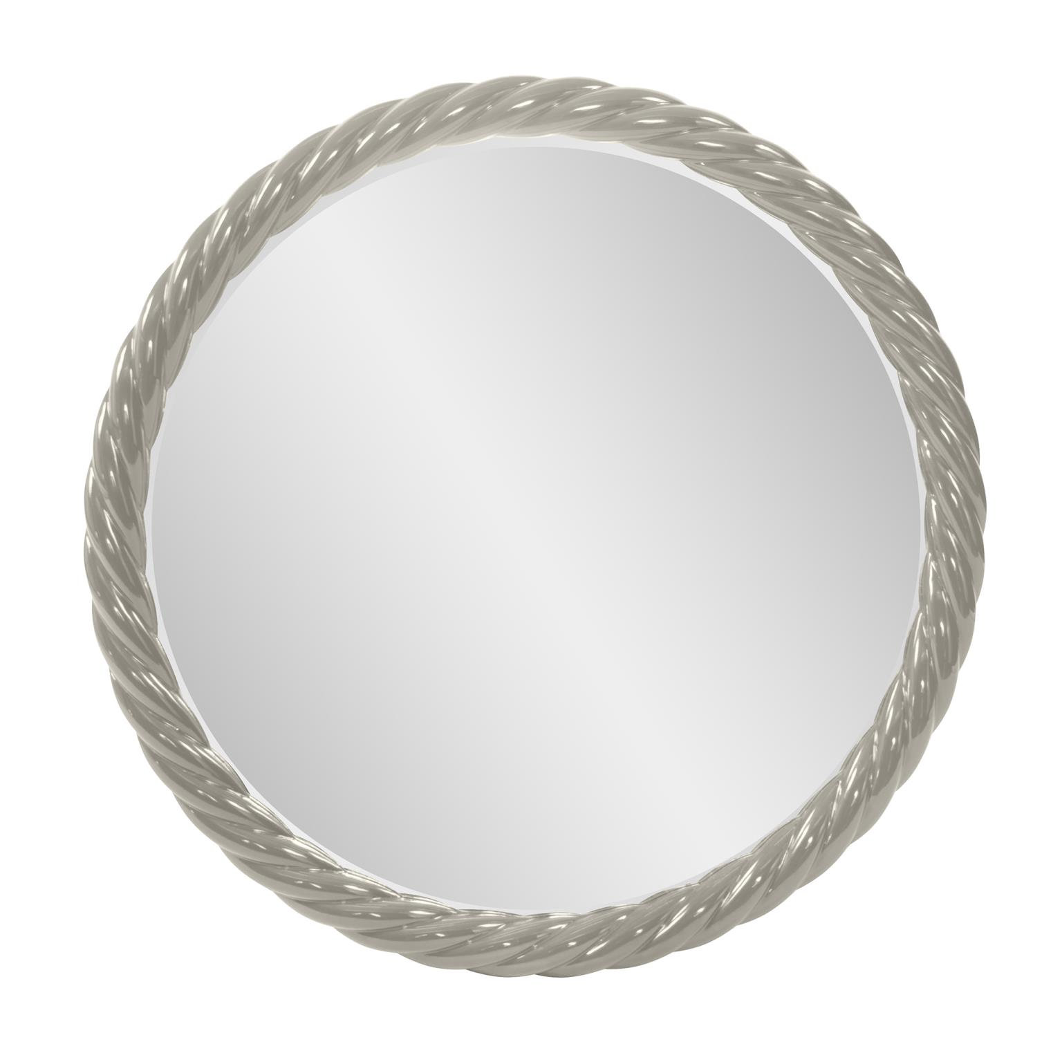 Mara 30" Accent Mirror, Nickel