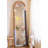 Nordic Minimalist Felt-Edge Wall-Mounted Full-Body Mirror With High Definition Clarity-117659183