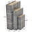 3 Piece Solid Wood Book Box Set