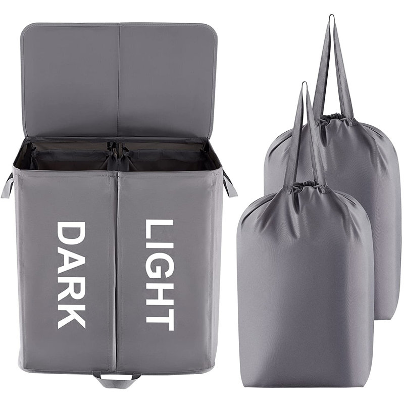 Laundry Hamper, Gray