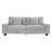 71'' Modern Upholstered Loveseat With Solid Wood Legs, Oversized Sofa With 2 Accent Pillows-1124343903