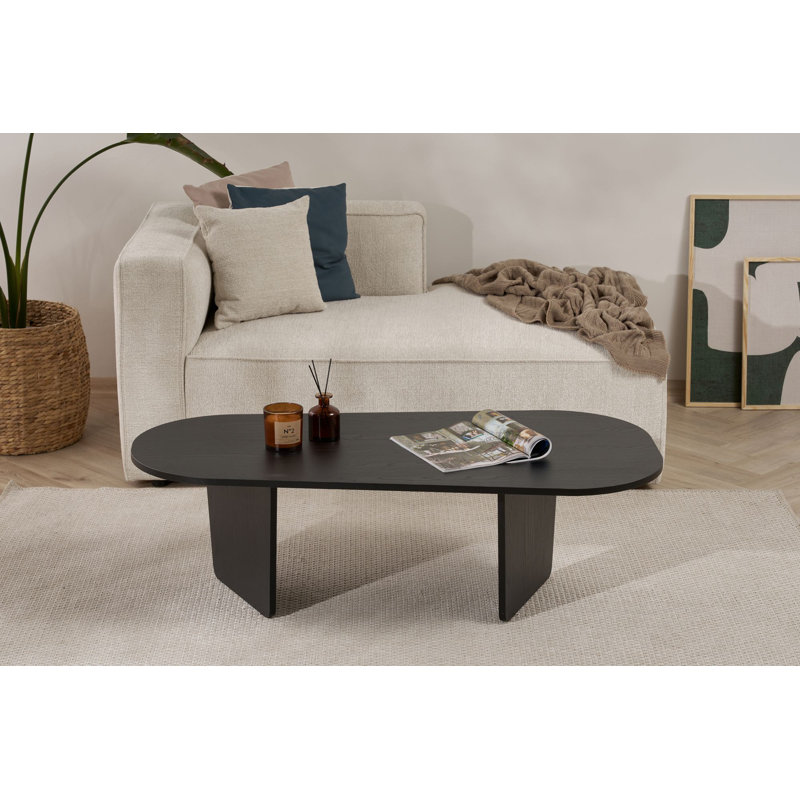 Table basse, Bois noir