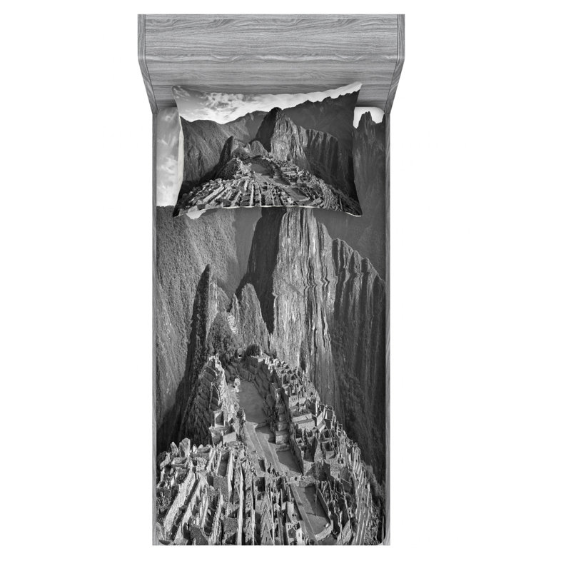 Microfiber Sheet Set, Twin XL Sheet Set with Fitted Sheet
