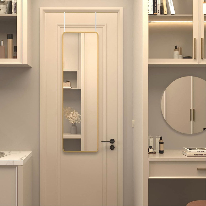 Miroir d'appoint., Doré
