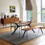 Comfortable solid wood dining table set