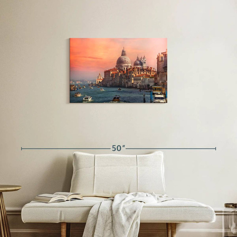 Italy Grand Canal, 20" H x 30" W