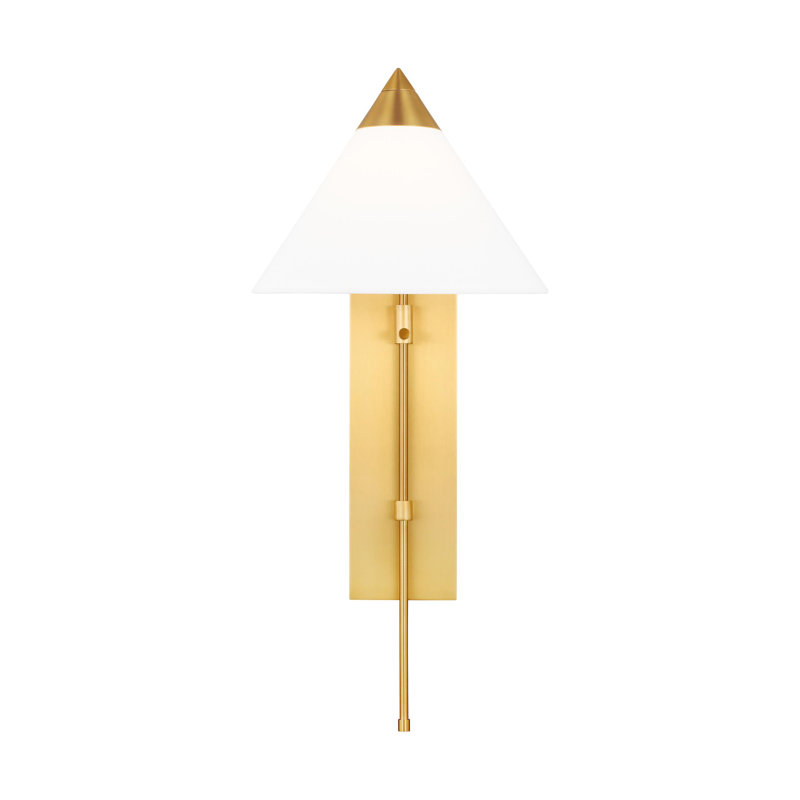 Franklin Wall Sconce, Burnished Brass