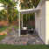Slope Patio Awning in White