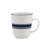 Tabletops Gallery 16 piece Dinnerware Set Blue Stripe