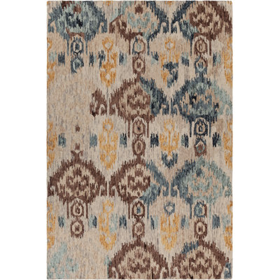 Tapis contemporain touffeté à la main Pennebaker
