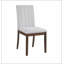 Chaise d'appoint rembourrée, chaise de salle à manger avec siège confortable et design élégant