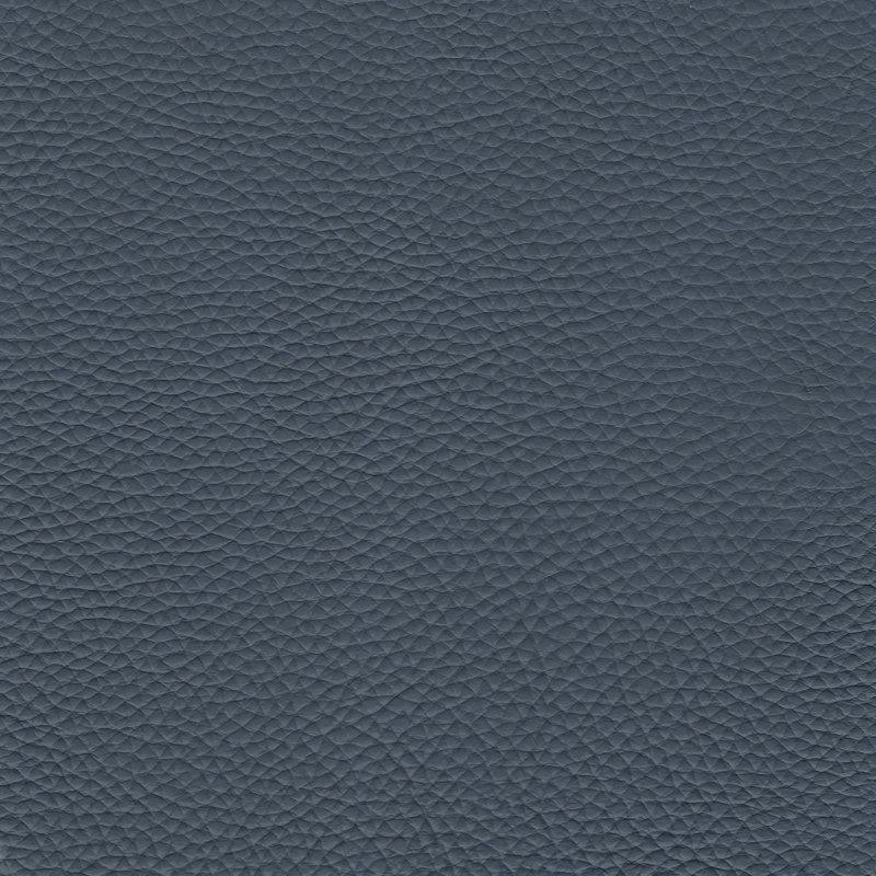 Espedito 100% Top Grain Leather Swivel Chair, Blue Genuine Leather