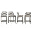 Tabouret de bar d'extérieur 28 po avec coussin Khadijo-498520865-498520888-470427937