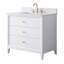 Meuble-lavabo autoportant à simple cuve 36 po avec plateau en marbre Caldwell-107663160-122918898-107663147