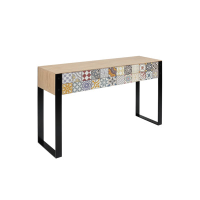 Opus 52.36'' Solid Wood Top Console Table
