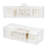 Waterproof Transparent Small Plastic Storage Box With 3 Compartments And Lid