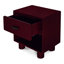 Jolene 1 - Drawer Solid Wood Nightstand