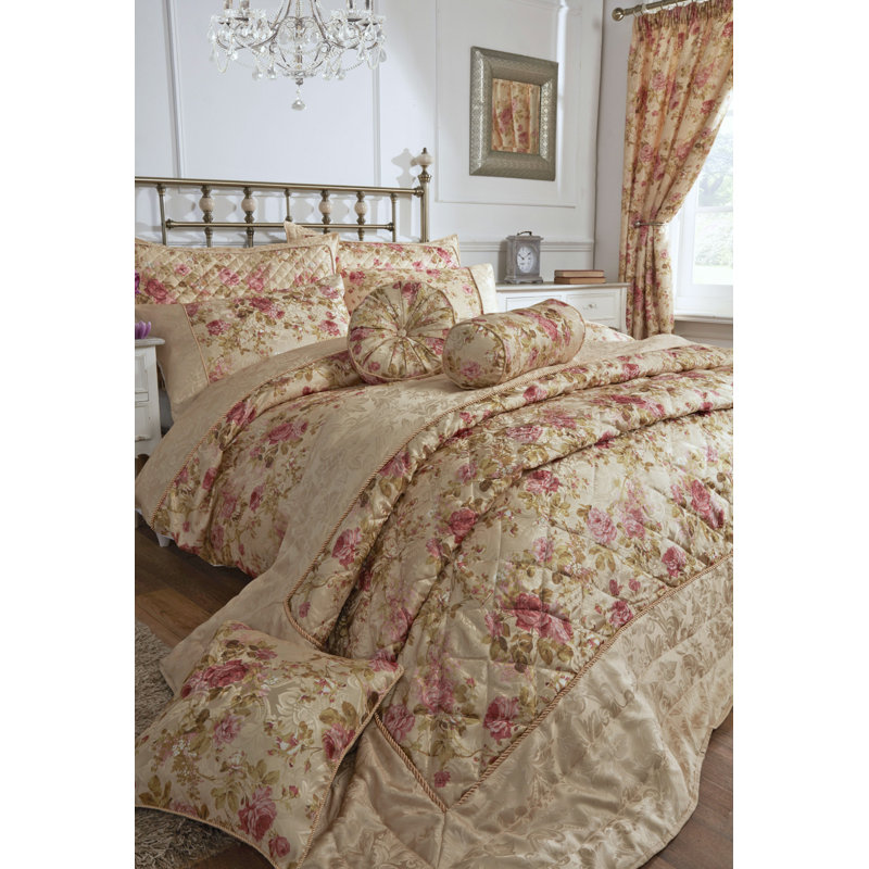 Freeport Polyester Floral Duvet Cover Set with Pillow Shams, Single Duvet Cover + 1 Standard Pillowcase