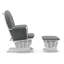 Padded Cushions with Storage Pocket, Smooth Rocking Motion, Easy to Assemble, Solid Hardwood Base-488777642-488777644