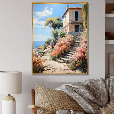 Sommet chalet dans les Alpes françaises 3 - art mural paysage