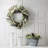 24"D Christmas Flocked Pinecone & Antler Wreath-1493847653