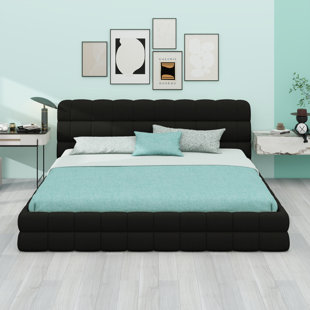 Lit tapissier Boucle
