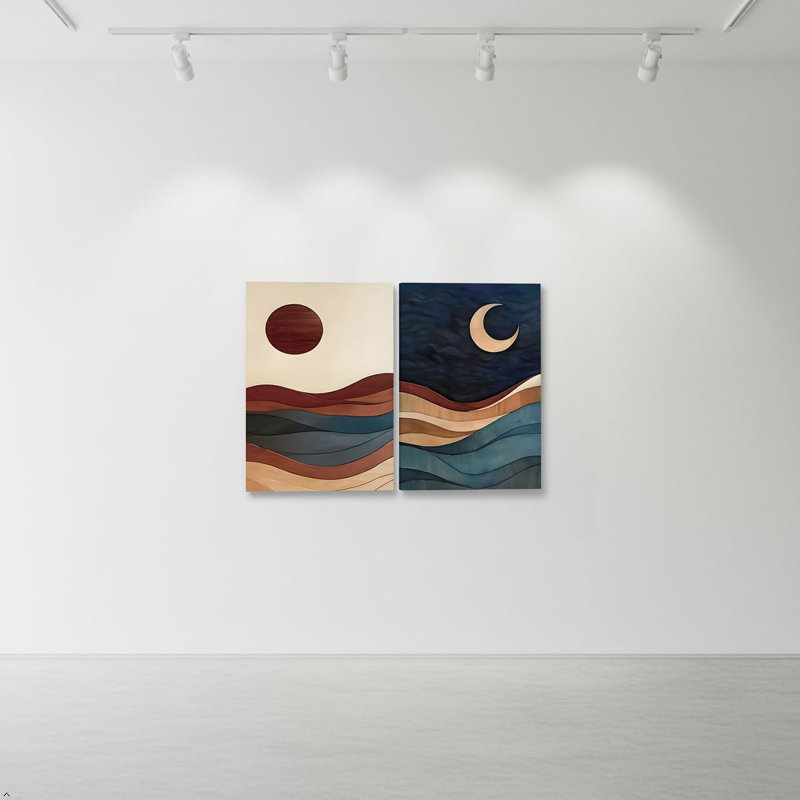2 Piece Wrapped Canvas Print