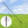 4 Pcs String Light Hook Poles with Superior Stability 5-Pronged Base, Waterproof Multiple Sections Ground Support Bracket, Patio Banner Lantern Hanging Stand, Banner Lantern Hanging Support