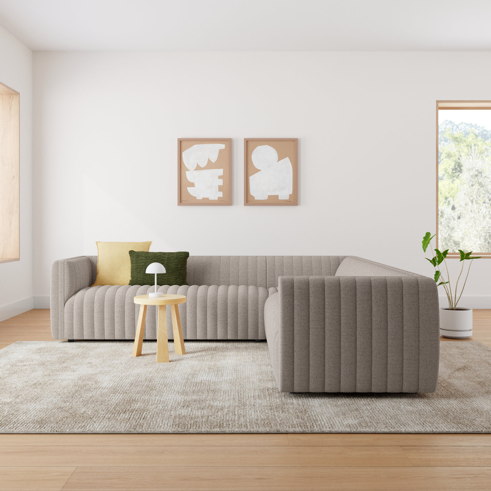 Brandt Upholstered L-Sectional
