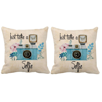 Housse de coussin carrée