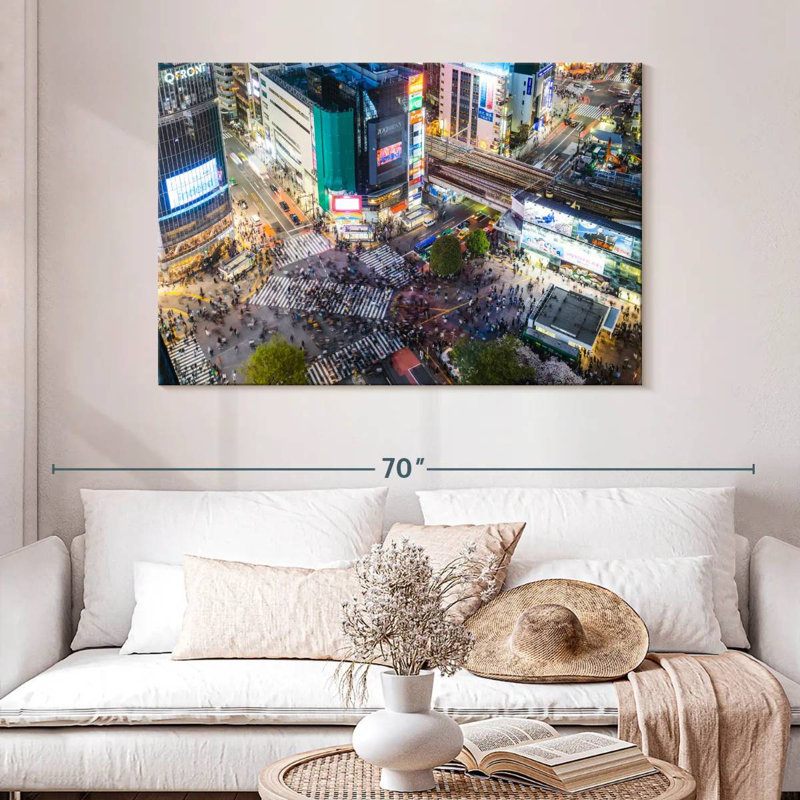 Sireci Shibuya In Tokyo, 32" H x 48" W