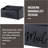 2-Slot Metal Mail Sorter Desk Organizer