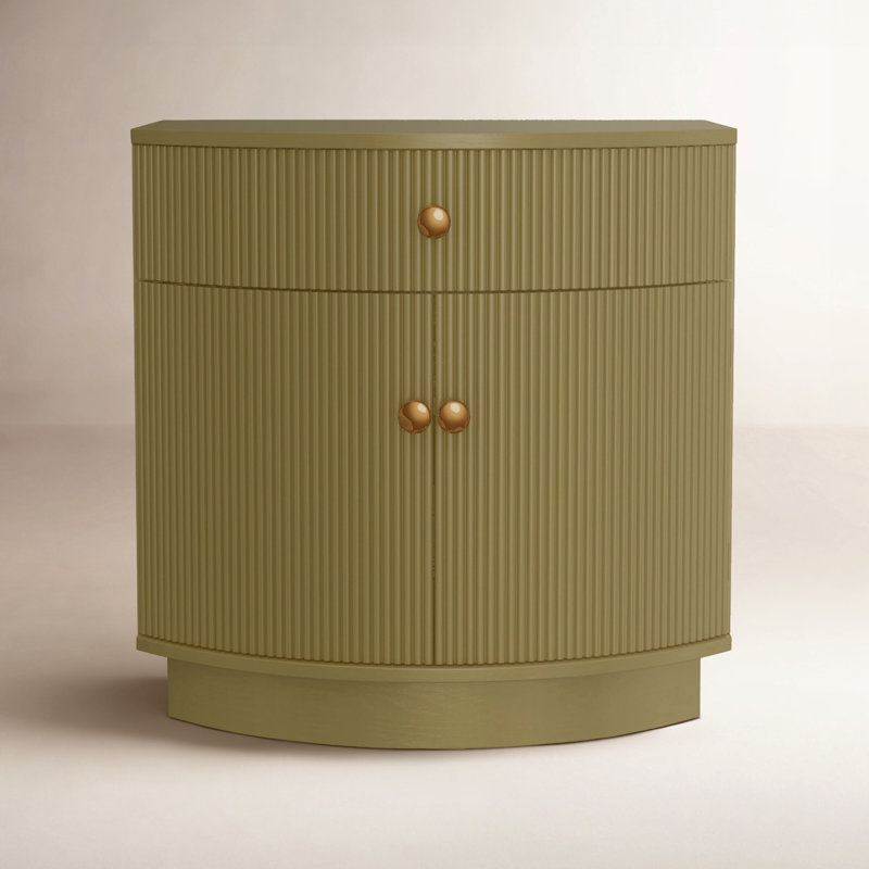Table de chevet Erinn, Vert